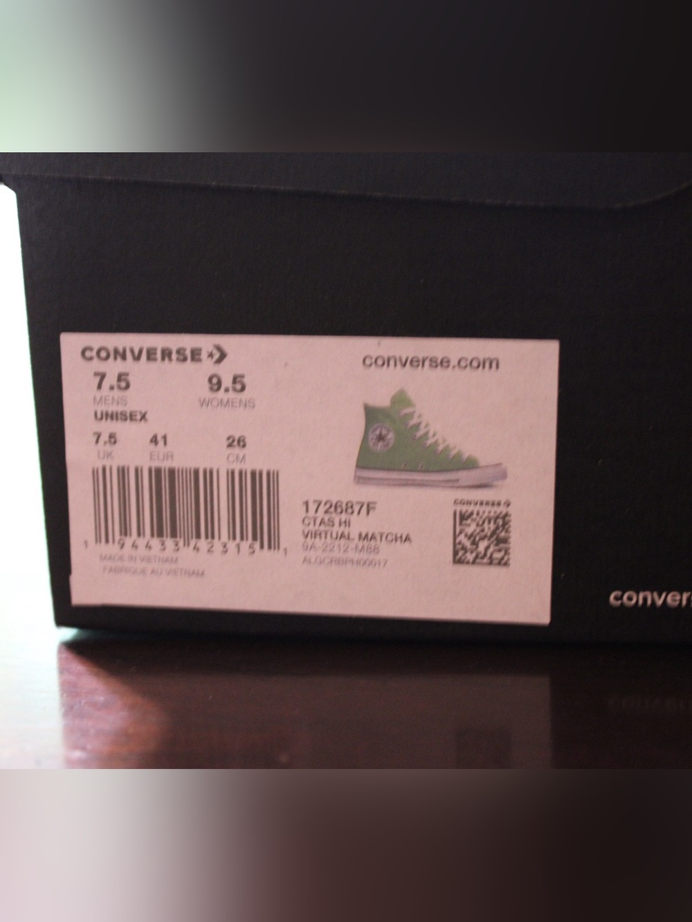 Converse Chuck Taylor All Star High-Top Sneaker - Green - Picture 4 of 9